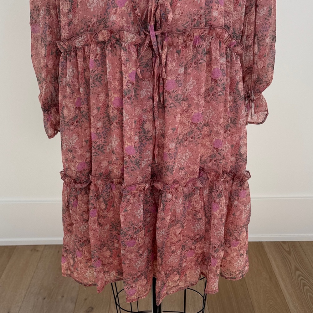 Sage + Fig Floral Long Sleeve Dress - Picture 5 of 9